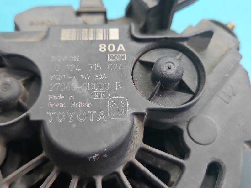Генератор Toyota Corolla E12 27060-0D030 — фото деталі 6