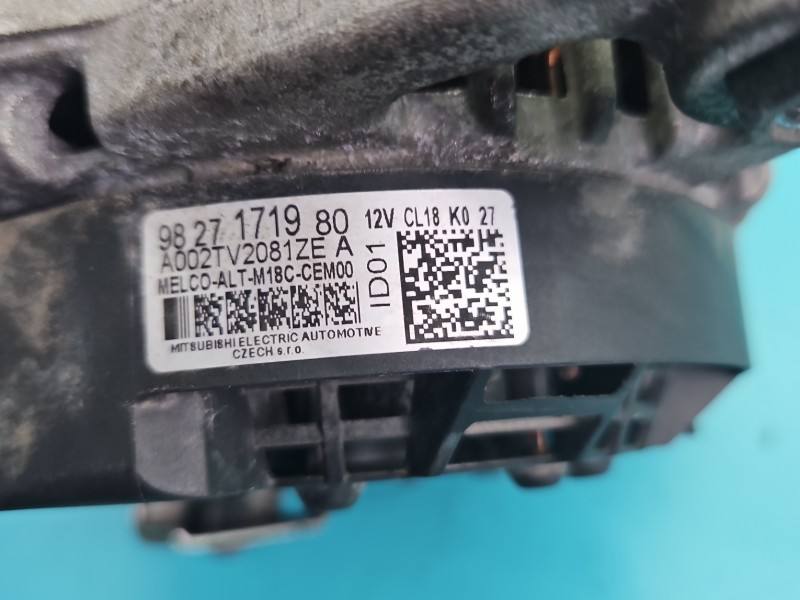 Генератор Peugeot 5008 9827171980 — фото детали 6