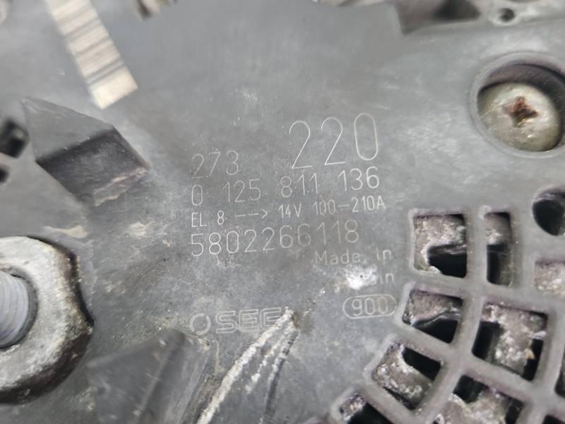 Генератор Iveco Daily 0125811136 — фото деталі 6