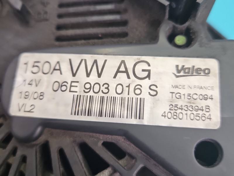 Генератор Audi A4 B8 06E903016S — фото деталі 6