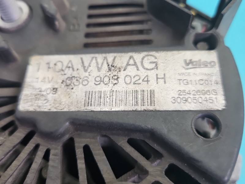 Генератор Volkswagen Golf 6 036903024H — фото детали 6