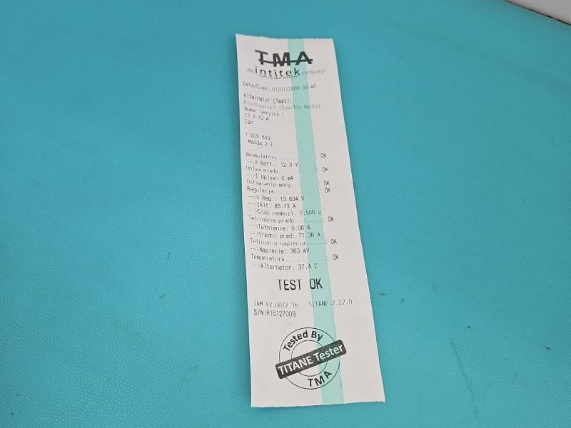 Генератор Mazda 2 A005TA7692 — фото детали 7
