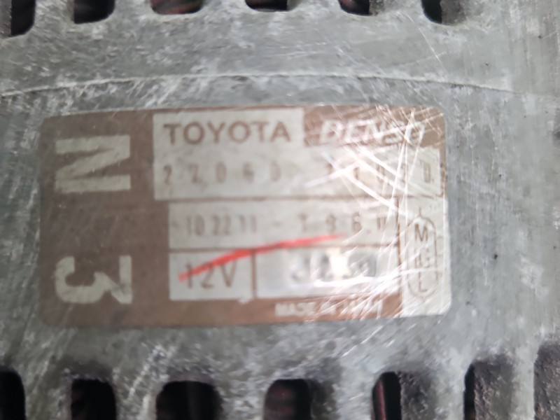 Генератор Toyota Yaris Verso 27060-21020 — фото деталі 6