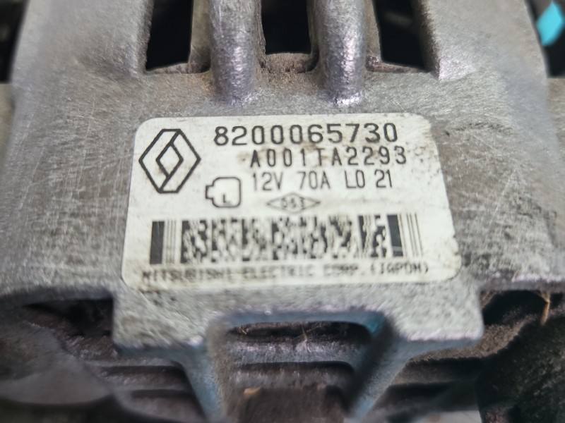 Генератор Renault Twingo 8200065730 — фото деталі 6