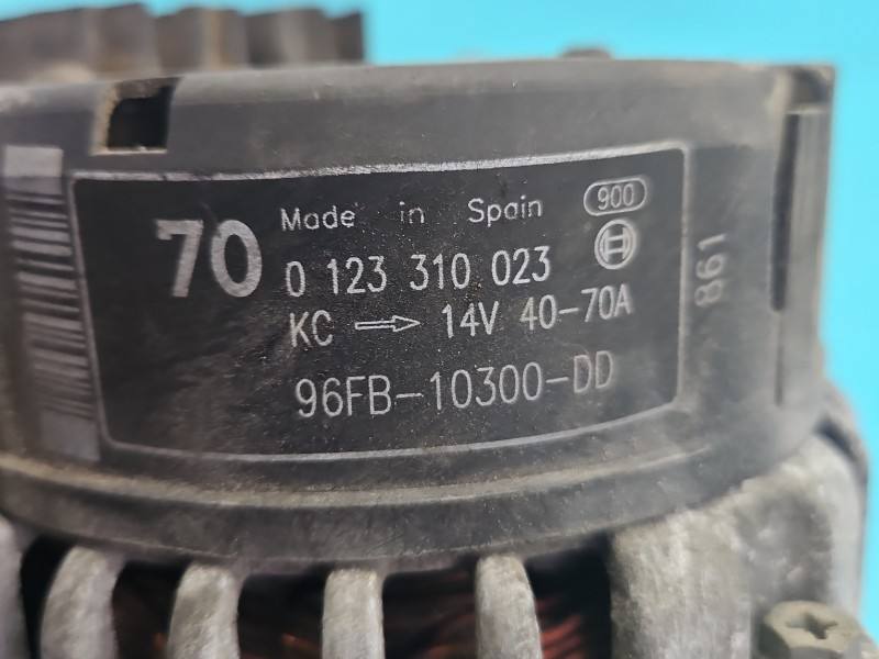 Генератор Ford Fiesta 0123310023 — фото деталі 5