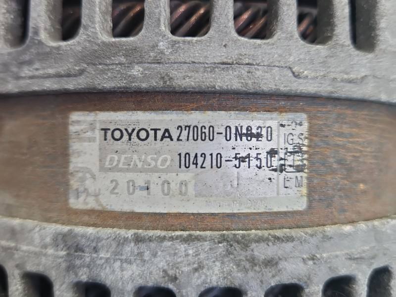 Генератор Toyota Auris 104210-5150 — фото деталі 6