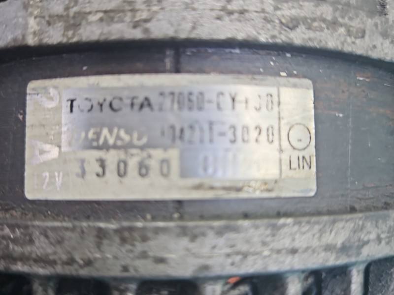 Генератор Toyota Yaris 3 27060-0Y130 — фото деталі 6