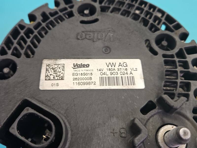Генератор Audi A4 B9 04L903024A — фото деталі 6