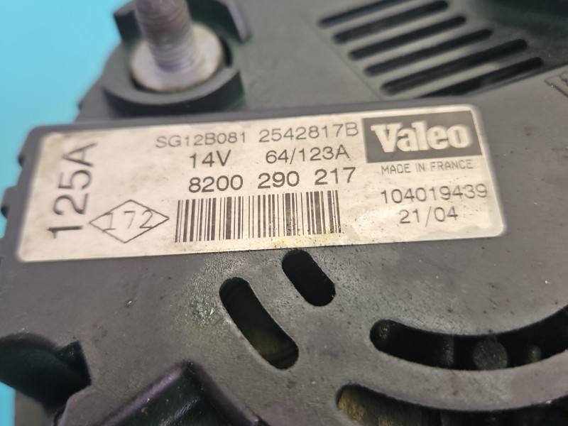 Генератор Renault Scenic 2 8200290217 — фото детали 6
