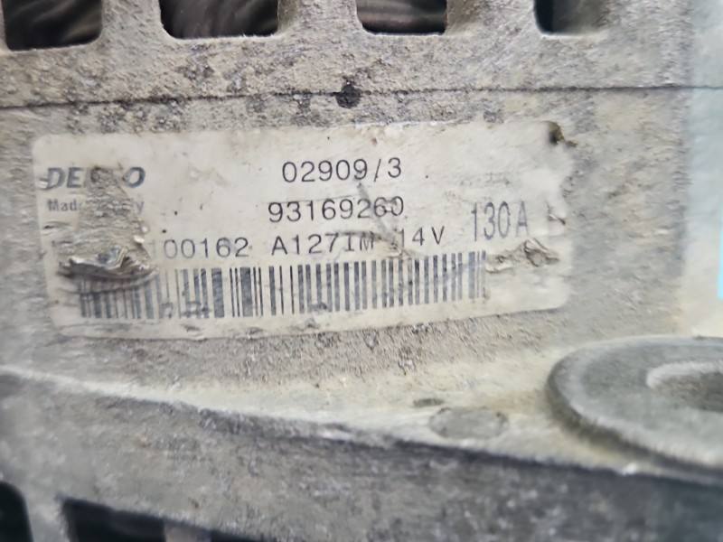 Генератор Saab 9-3 93169260 — фото детали 5