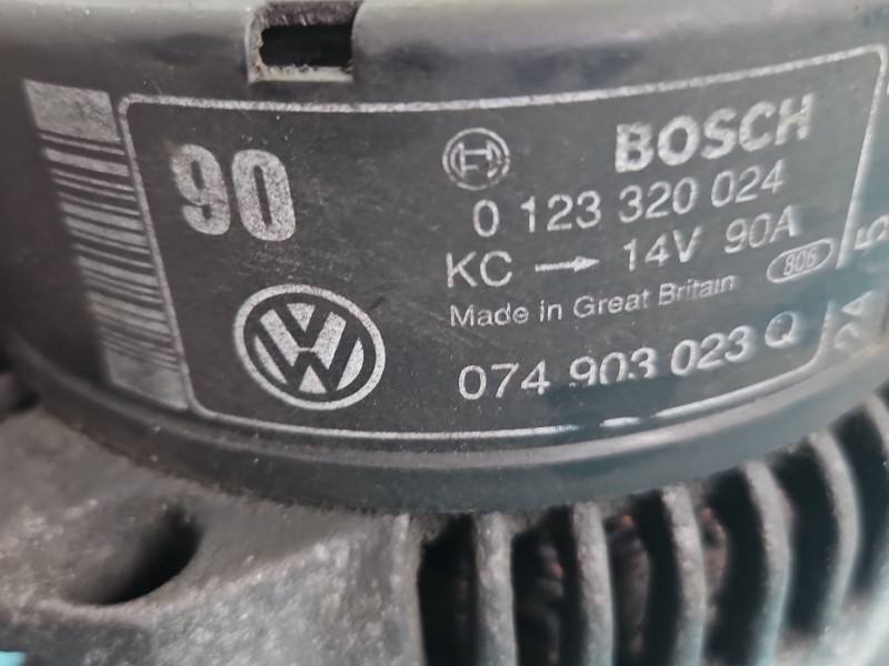 Генератор Volkswagen Transporter T4 0123320024 — фото деталі 6