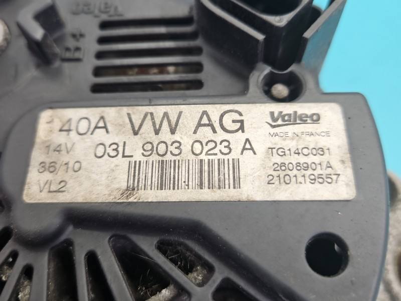 Генератор Volkswagen Touran 03L903023A — фото детали 6