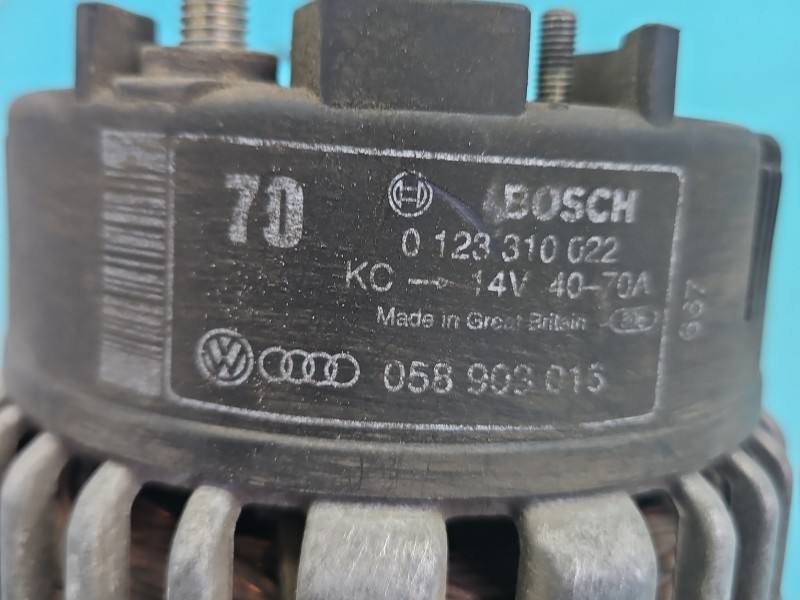 Генератор Audi A4 B5 0123310022 — фото деталі 5