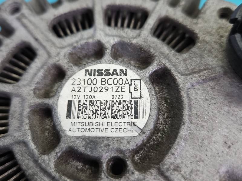 Генератор Nissan Qashqai 23100BC00A — фото деталі 6