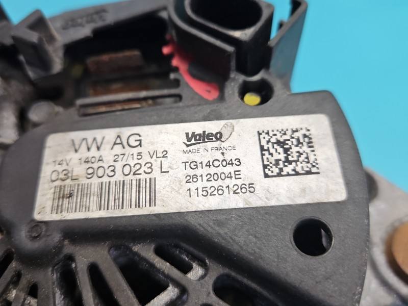 Генератор Volkswagen Passat B8 03L903023L — фото детали 8
