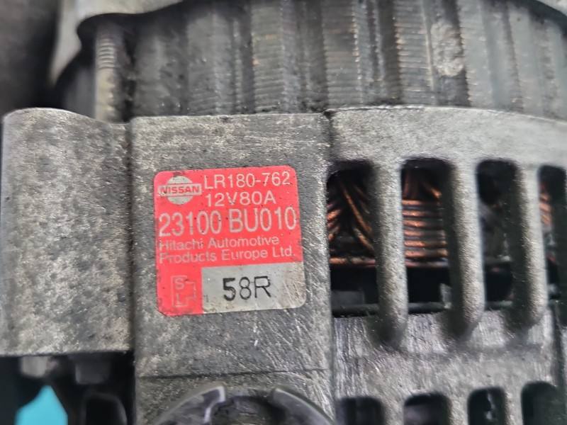 Генератор Nissan Almera 23100-BU010 — фото деталі 6