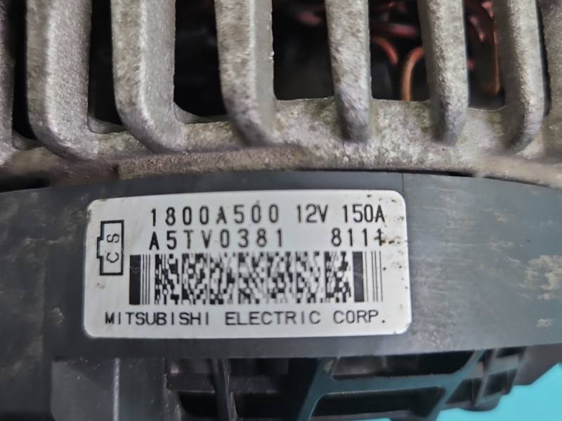 Генератор Mitsubishi Eclipse 1800A500 — фото деталі 6