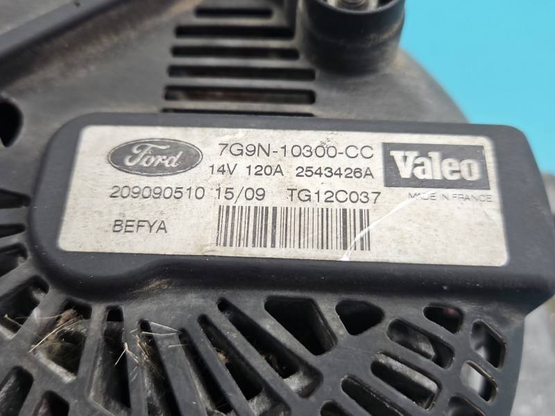 Генератор Ford Fiesta 7G9N-10300-CC — фото деталі 6