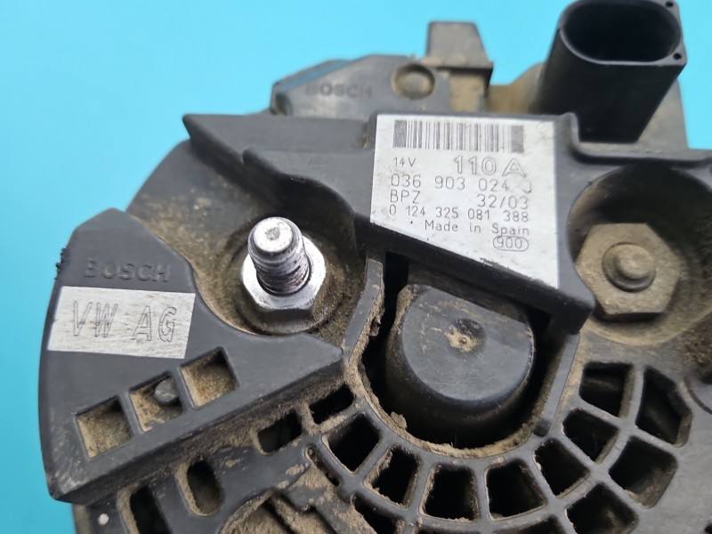 Генератор Volkswagen Caddy 036903024J — фото детали 6