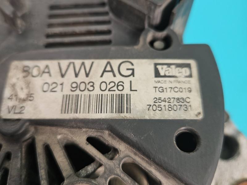 Генератор Volkswagen Passat B6 021903026L — фото деталі 6