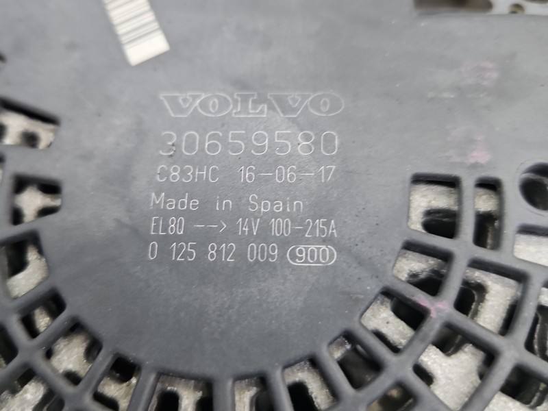 Генератор Volvo S90 30659580 — фото деталі 6