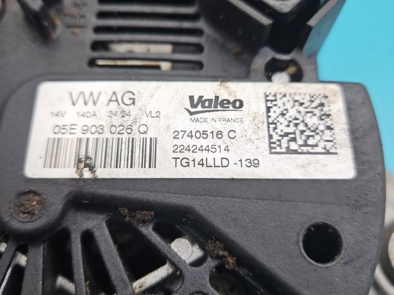 Генератор Skoda Kamiq 05E903026Q — фото деталі 6