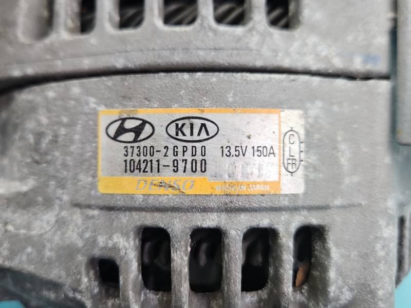 Генератор Hyundai I30 37300-2GPD0 — фото деталі 6
