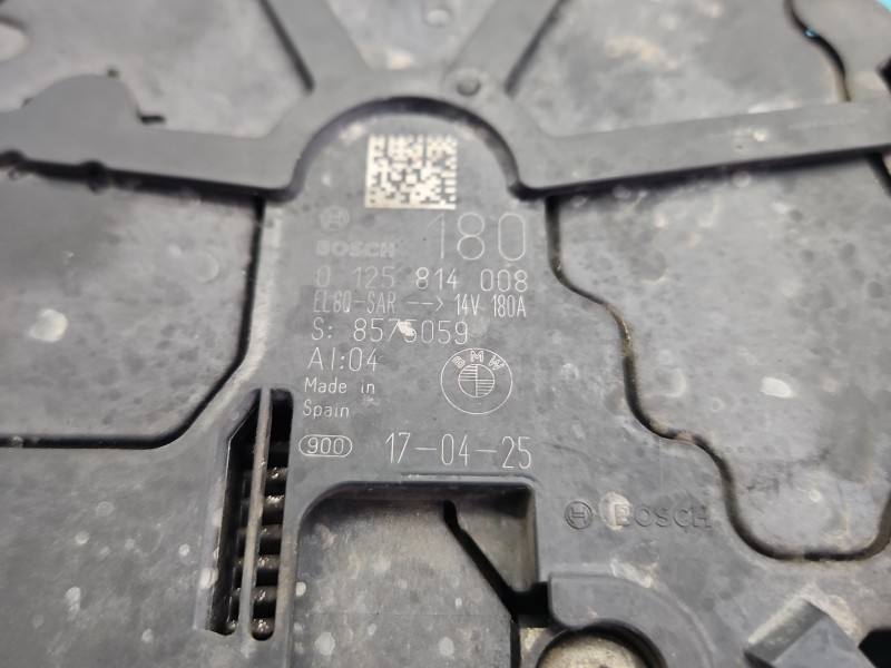 Генератор BMW 5 G30 0125814008 — фото деталі 6