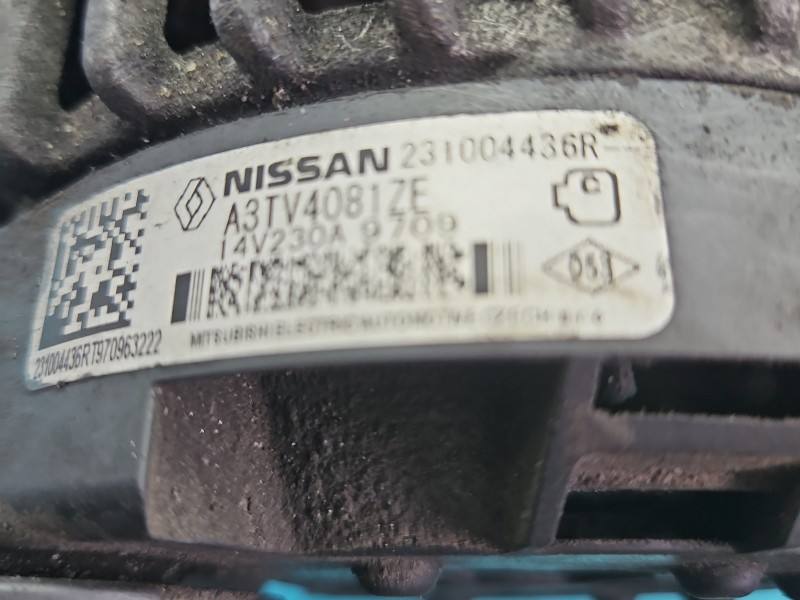 Генератор Renault Trafic 231004436R — фото деталі 6