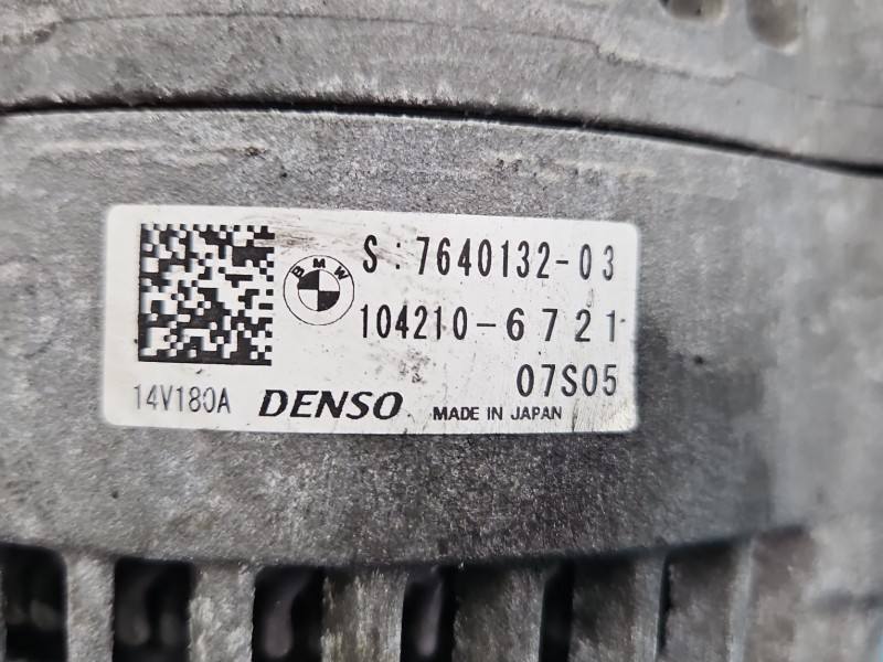 Генератор BMW 3 F30 7640132-03 — фото деталі 6