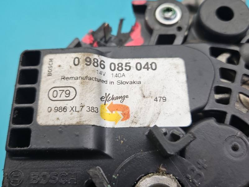 Генератор Skoda Fabia 3 0986085040 — фото детали 6