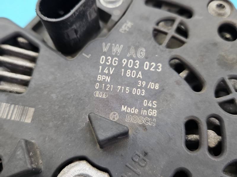 Генератор Volkswagen Passat CC 03G903023 — фото деталі 6