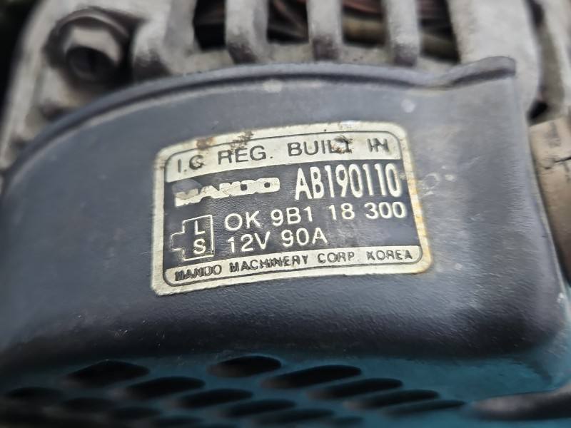 Генератор Kia Carens AB190110 — фото детали 6
