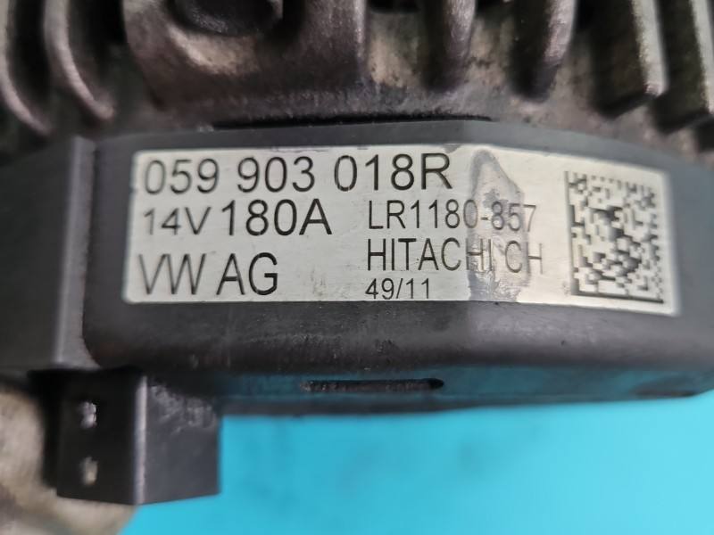 Генератор Audi A6 C7 059903018R — фото деталі 6