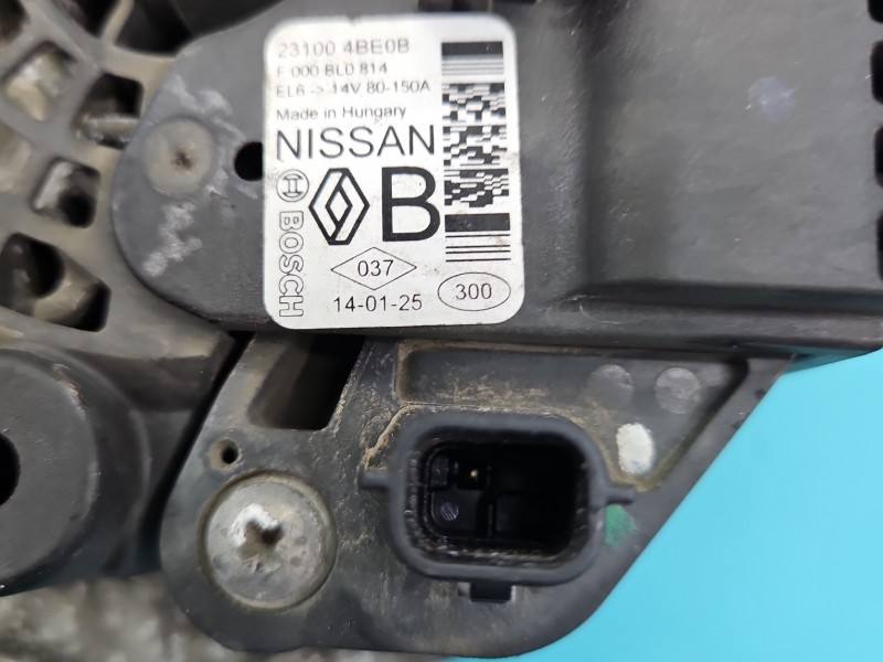 Генератор Nissan Qashqai 23100-4BE0B — фото детали 6