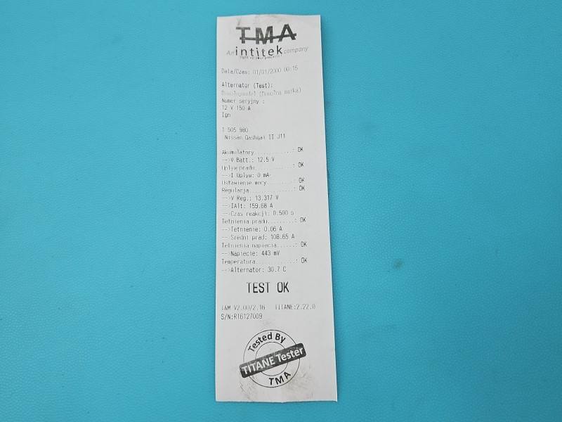 Генератор Nissan Qashqai 23100-4BE0B — фото детали 7
