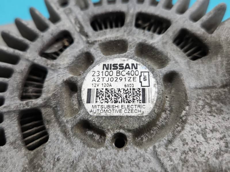 Генератор Nissan Note 23100BC400 — фото деталі 6