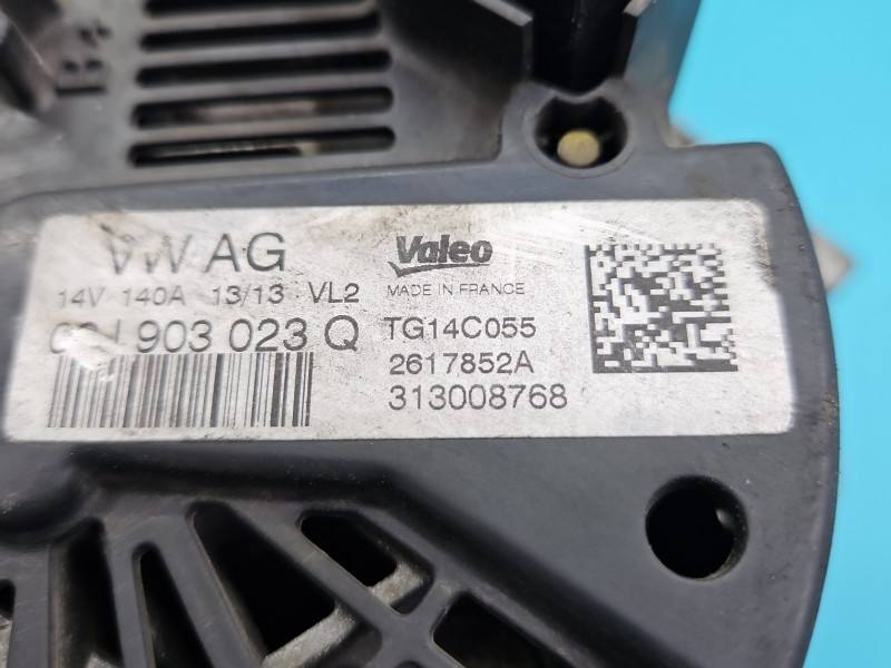 Генератор Volkswagen Passat B7 03L903023Q — фото деталі 6