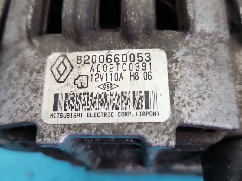 Генератор Dacia Logan 8200660053 — фото деталі 6