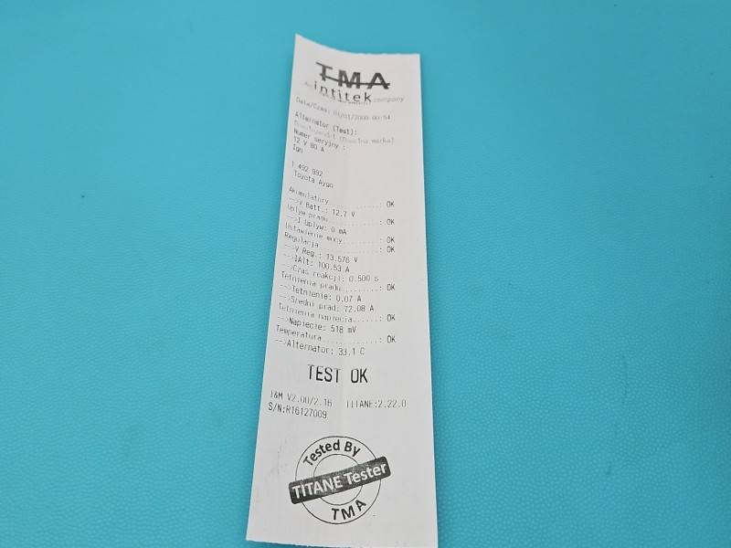 Генератор Toyota Aygo 101210-1410 — фото деталі 7