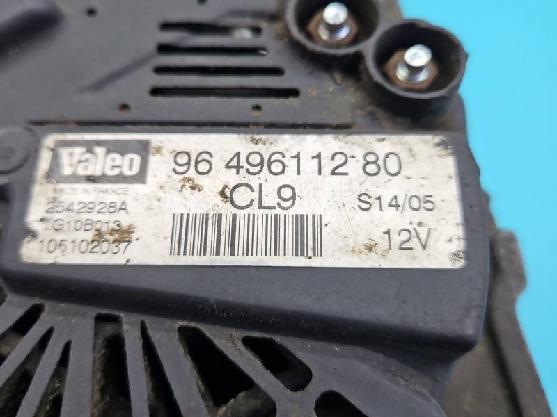 Генератор Fiat Ducato 9649611280 — фото детали 6