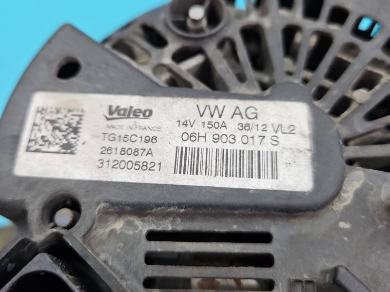 Генератор Audi A6 C7 06H903017S — фото деталі 6