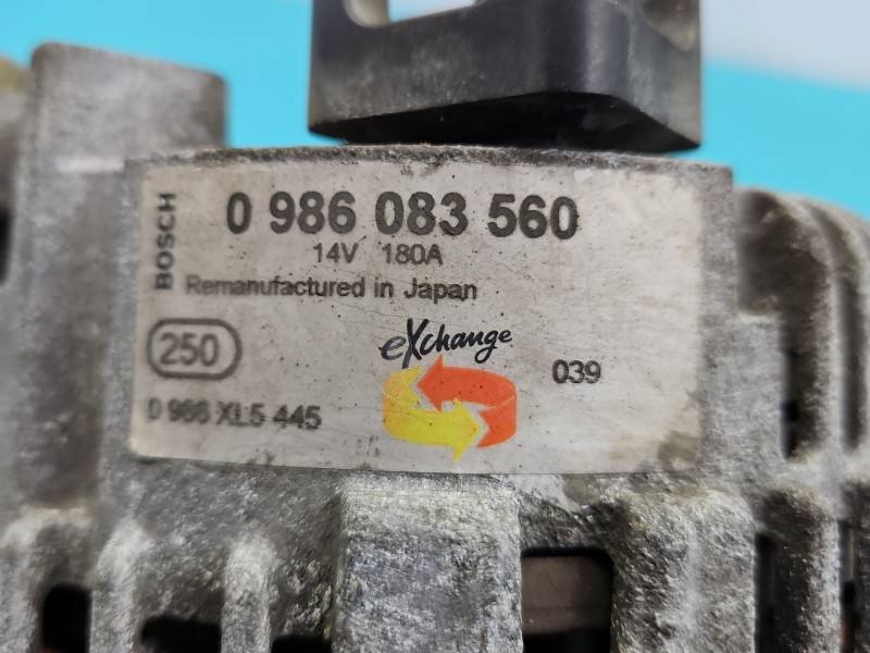 Генератор Renault Master 0986083560 — фото деталі 6