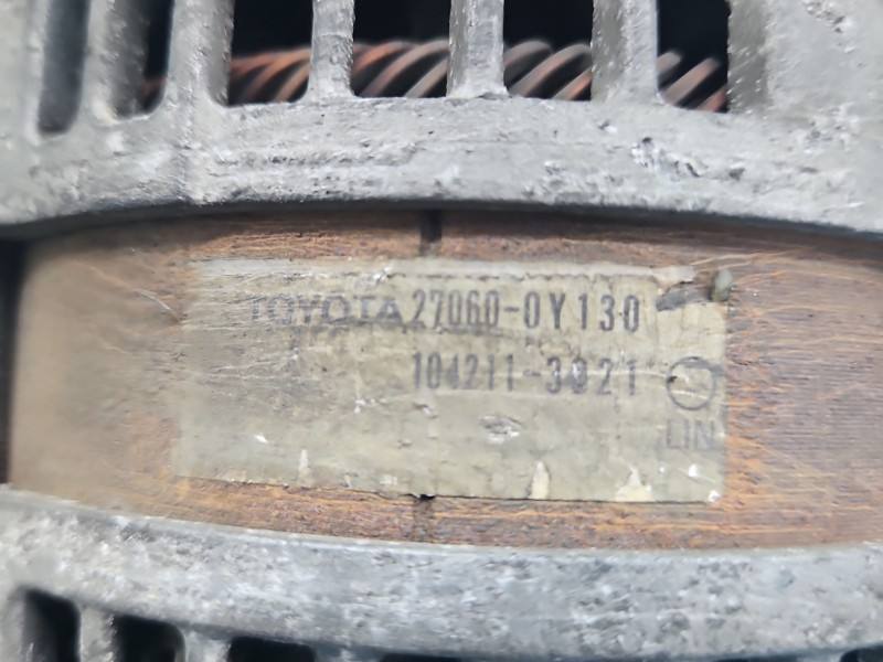 Генератор Toyota Yaris 3 27060-0Y130 — фото деталі 6