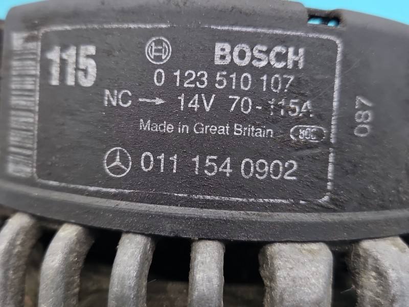 Генератор Mercedes Sprinter 0111540902 — фото деталі 5