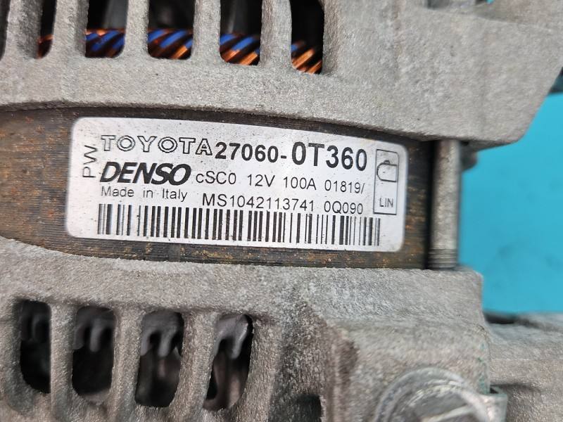 Генератор Toyota Corolla E21 27060-0T360 — фото деталі 6