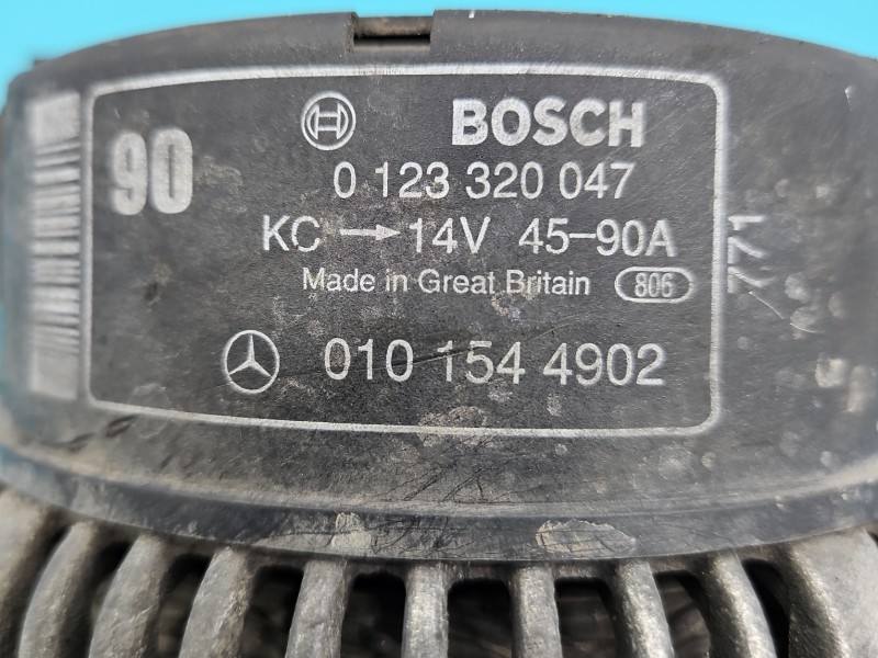 Генератор Mercedes Vito 0123320047 — фото деталі 5