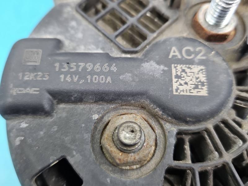 Генератор Chevrolet Aveo T300 13579664 — фото детали 6