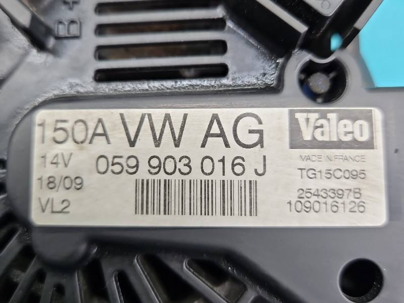 Генератор Audi A4 B8 059903016J — фото деталі 5