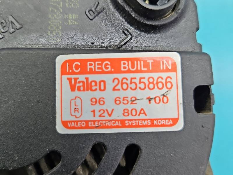 Генератор Chevrolet Aveo T250 96652100 — фото деталі 6